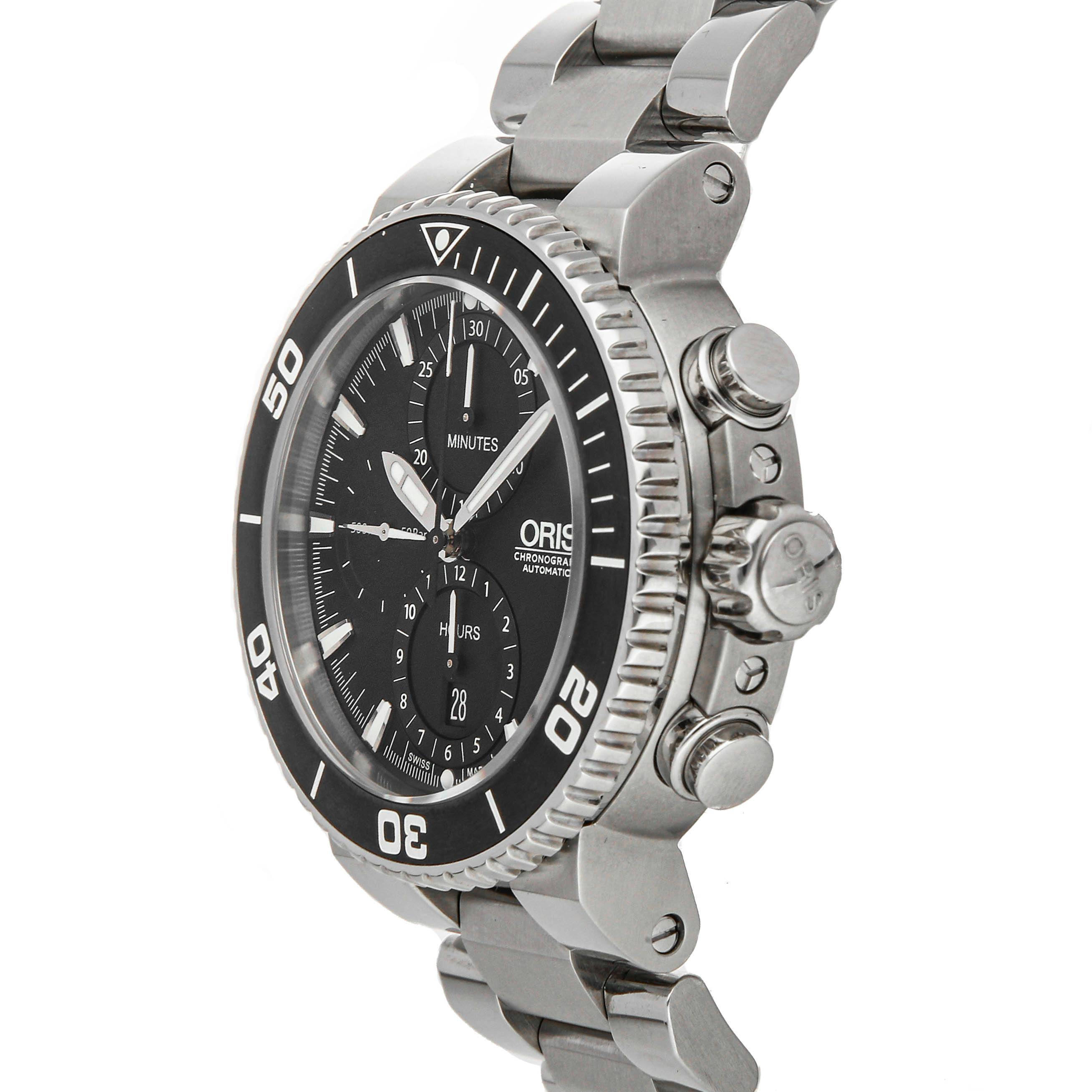 Oris Aquis Chronograph 01 774 7655 4154 07 8 26 01PEB WatchBox